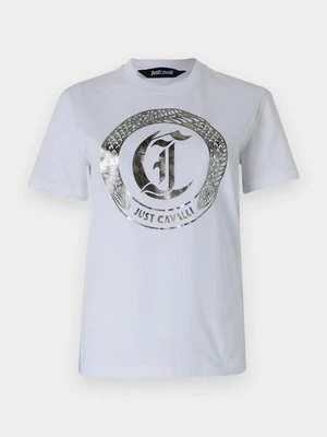 T-shirt z nadrukiem Just Cavalli
