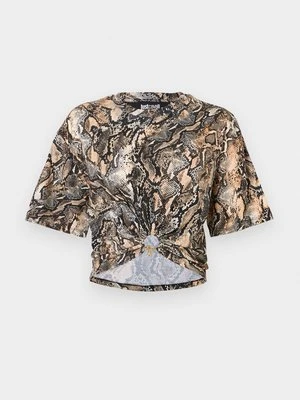 T-shirt z nadrukiem Just Cavalli