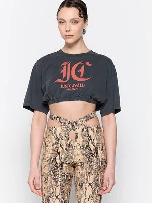 T-shirt z nadrukiem Just Cavalli