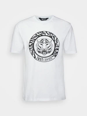 T-shirt z nadrukiem Just Cavalli