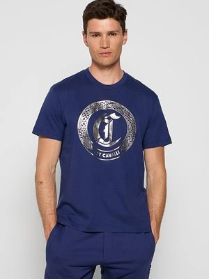 T-shirt z nadrukiem Just Cavalli
