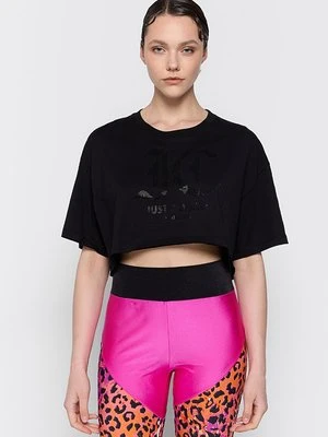 T-shirt z nadrukiem Just Cavalli