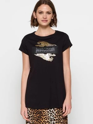 T-shirt z nadrukiem Just Cavalli
