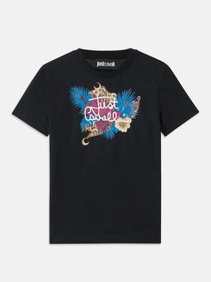 T-shirt z nadrukiem Just Cavalli