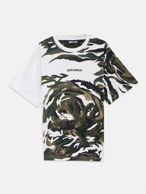 T-shirt z nadrukiem Just Cavalli