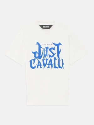 T-shirt z nadrukiem Just Cavalli