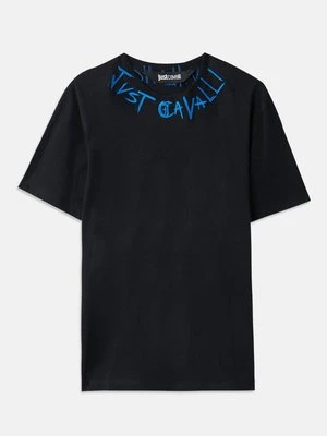 T-shirt z nadrukiem Just Cavalli