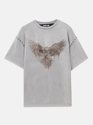 T-shirt z nadrukiem Just Cavalli