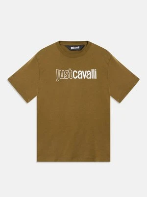 T-shirt z nadrukiem Just Cavalli