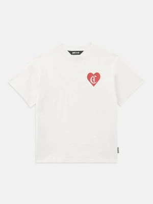 T-shirt z nadrukiem Just Cavalli