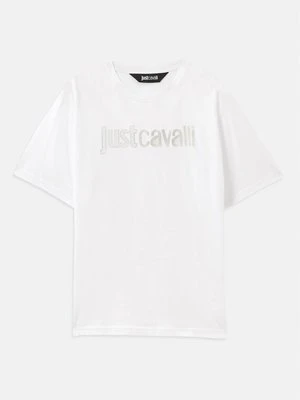 T-shirt z nadrukiem Just Cavalli