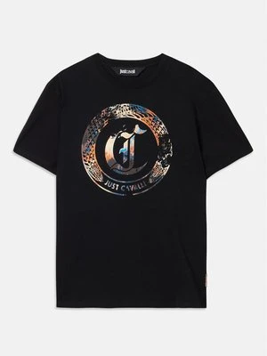 T-shirt z nadrukiem Just Cavalli