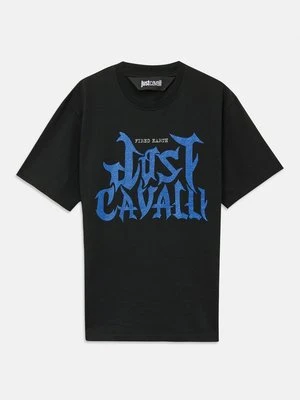 T-shirt z nadrukiem Just Cavalli