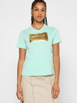 T-shirt z nadrukiem Just Cavalli