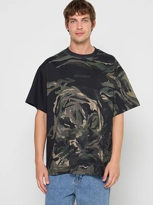 T-shirt z nadrukiem Just Cavalli
