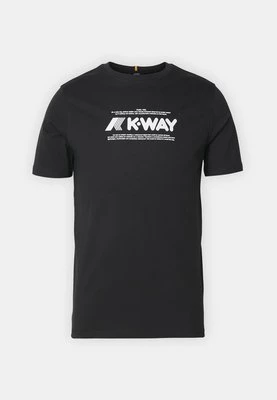 T-shirt z nadrukiem K-way