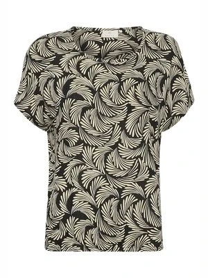 T-shirt z nadrukiem Kaffe