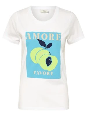 T-shirt z nadrukiem Kaffe