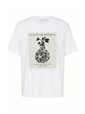 T-shirt z nadrukiem Kaffe