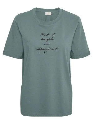 T-shirt z nadrukiem Kaffe