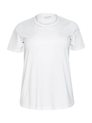 T-shirt z nadrukiem Kaffe Curve