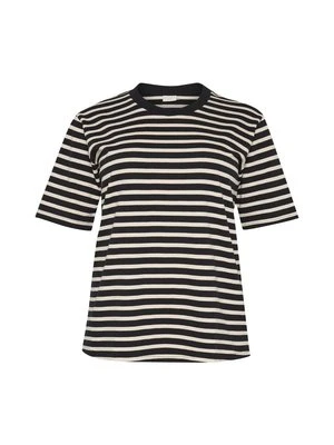 T-shirt z nadrukiem Kaffe Curve