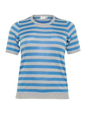 T-shirt z nadrukiem Kaffe Curve