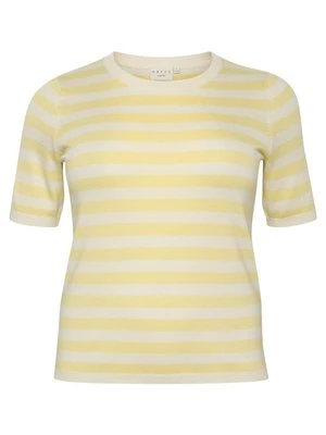 T-shirt z nadrukiem Kaffe Curve