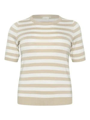 T-shirt z nadrukiem Kaffe Curve