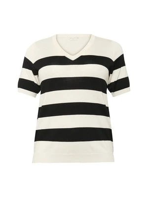 T-shirt z nadrukiem Kaffe Curve