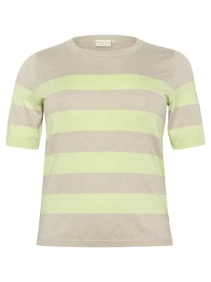 T-shirt z nadrukiem Kaffe szary