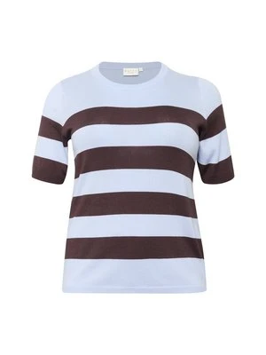 T-shirt z nadrukiem Kaffe Curve