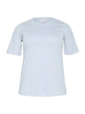 T-shirt z nadrukiem Kaffe Curve