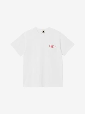 T-shirt z nadrukiem Kaotiko biały