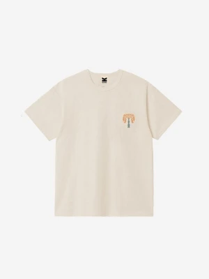 T-shirt z nadrukiem Kaotiko mleczny