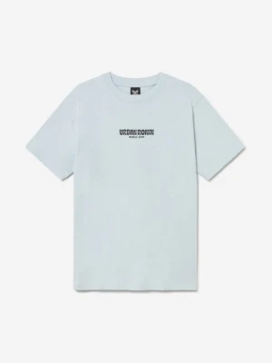 T-shirt z nadrukiem Kaotiko niebieski