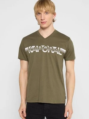 T-shirt z nadrukiem Kaporal