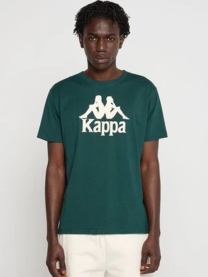 T-shirt z nadrukiem Kappa biały