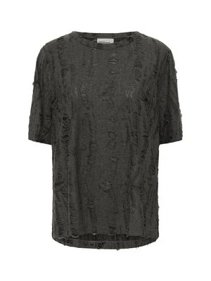 T-shirt z nadrukiem Karen by Simonsen