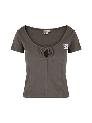 T-shirt z nadrukiem Karl Kani