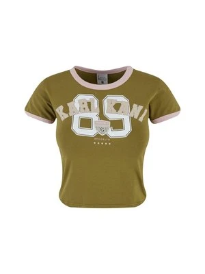 T-shirt z nadrukiem Karl Kani