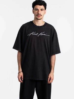 T-shirt z nadrukiem Karl Kani