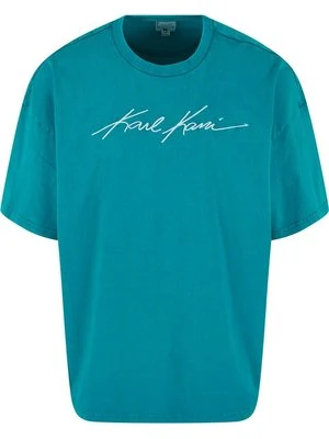 T-shirt z nadrukiem Karl Kani