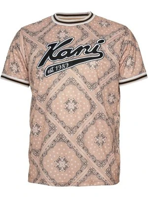 T-shirt z nadrukiem Karl Kani