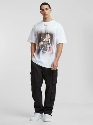 T-shirt z nadrukiem Karl Kani