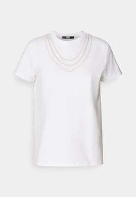 T-shirt z nadrukiem Karl Lagerfeld