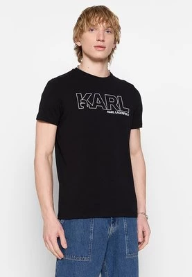 T-shirt z nadrukiem Karl Lagerfeld