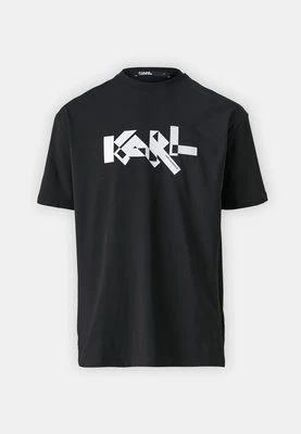 T-shirt z nadrukiem Karl Lagerfeld