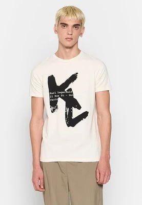 T-shirt z nadrukiem Karl Lagerfeld