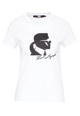 T-shirt z nadrukiem Karl Lagerfeld